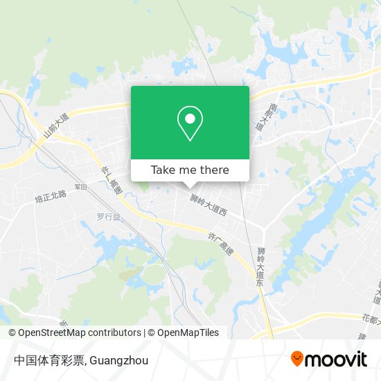 中国体育彩票 map