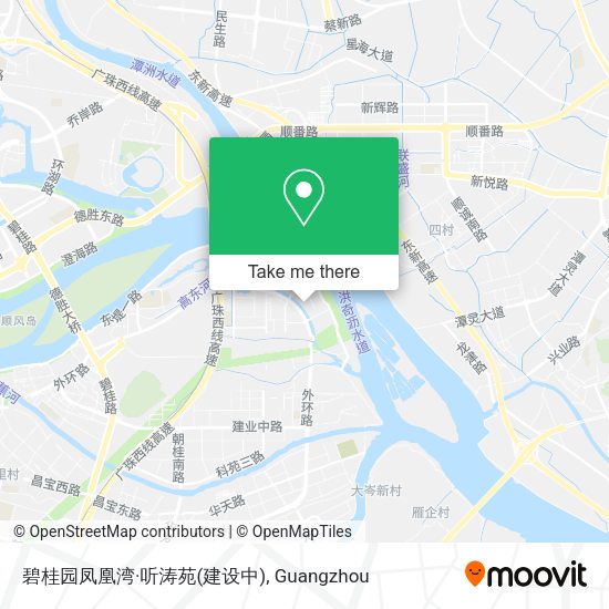 碧桂园凤凰湾·听涛苑(建设中) map