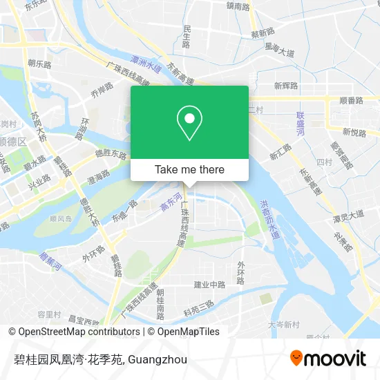 碧桂园凤凰湾·花季苑 map