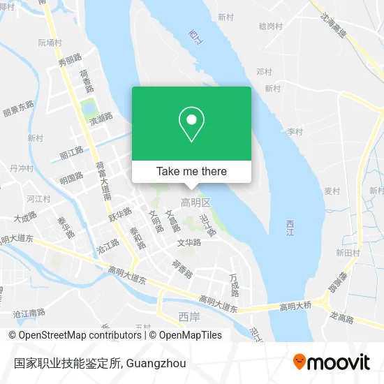 国家职业技能鉴定所 map