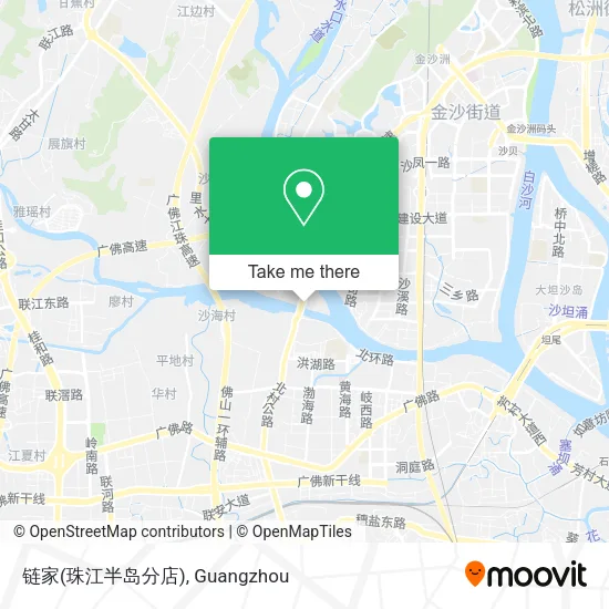 链家(珠江半岛分店) map