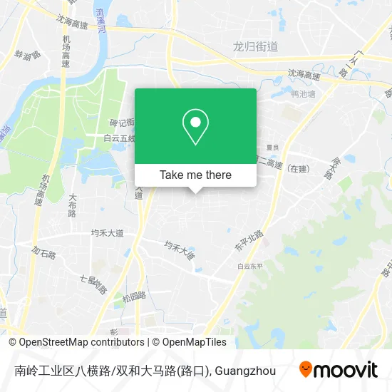 南岭工业区八横路/双和大马路(路口) map