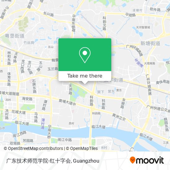 广东技术师范学院-红十字会 map