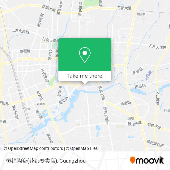 恒福陶瓷(花都专卖店) map