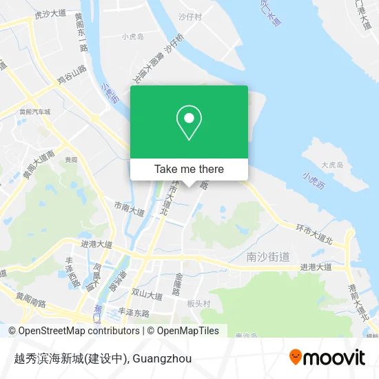 越秀滨海新城(建设中) map