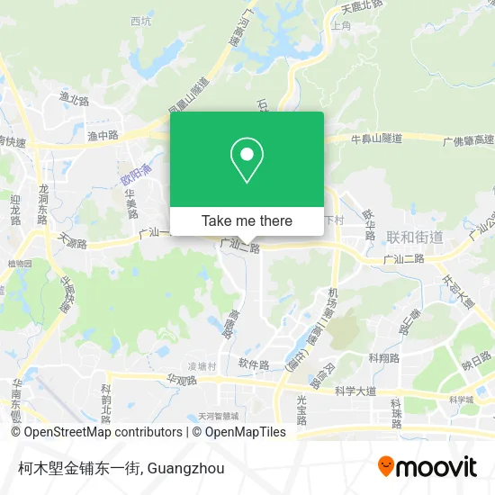 柯木塱金铺东一街 map