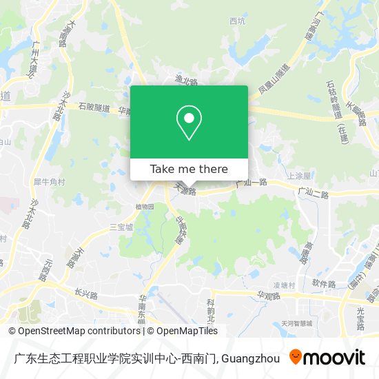 广东生态工程职业学院实训中心-西南门 map