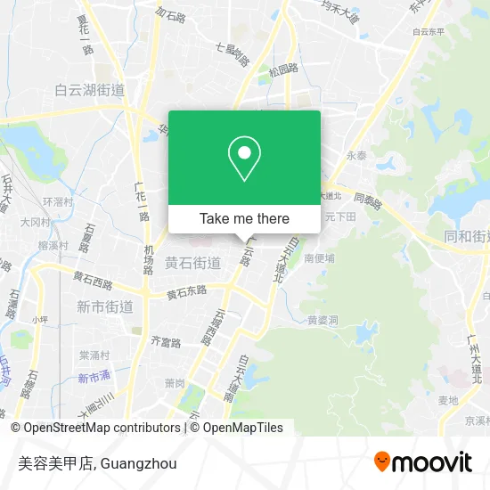 美容美甲店 map