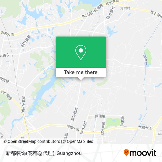 新都装饰(花都总代理) map