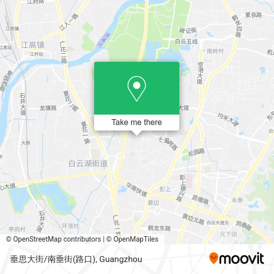 垂思大街/南垂街(路口) map