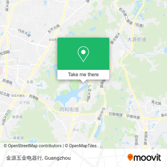 金源五金电器行 map