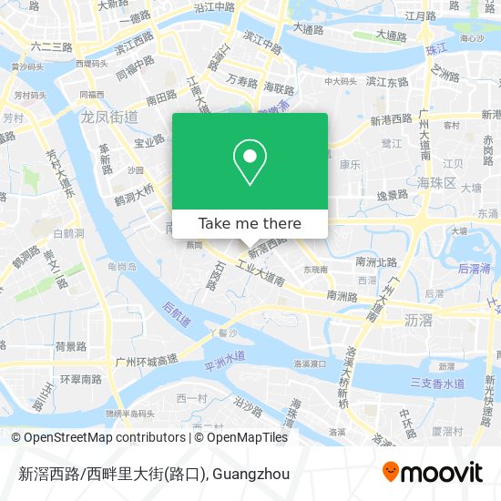 新滘西路/西畔里大街(路口) map