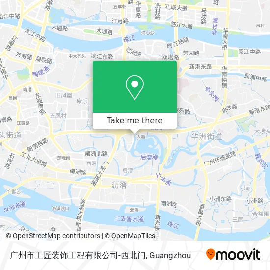 广州市工匠装饰工程有限公司-西北门 map