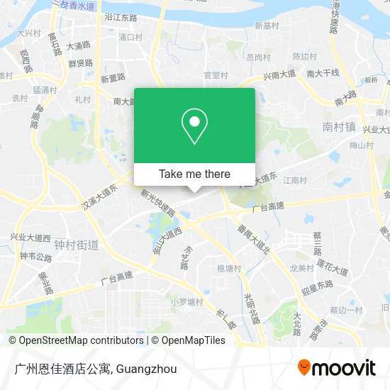 广州恩佳酒店公寓 map
