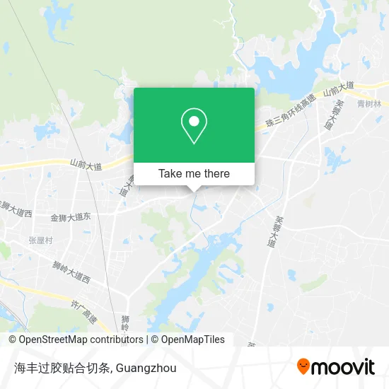 海丰过胶贴合切条 map