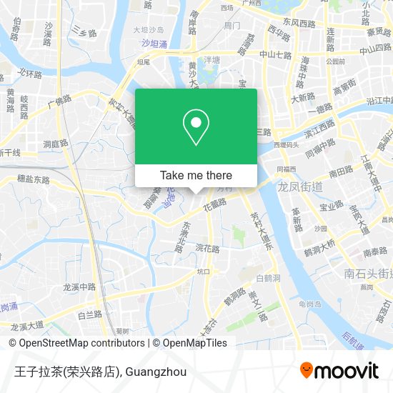 王子拉茶(荣兴路店) map