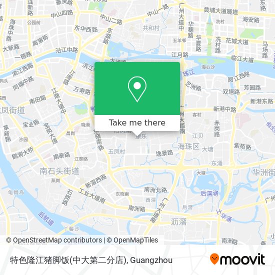 特色隆江猪脚饭(中大第二分店) map