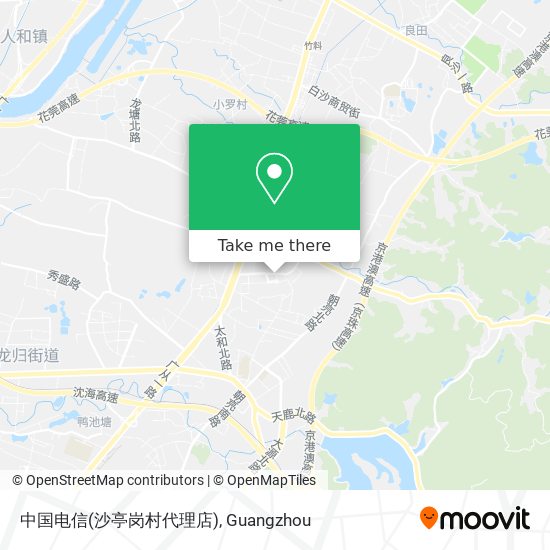 中国电信(沙亭岗村代理店) map