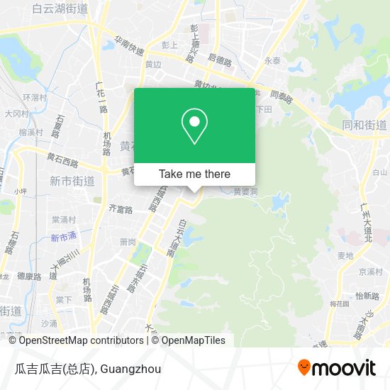 瓜吉瓜吉(总店) map