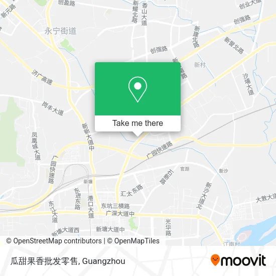 瓜甜果香批发零售 map
