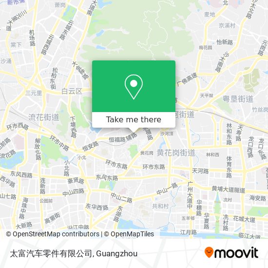 太富汽车零件有限公司 map