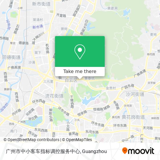 广州市中小客车指标调控服务中心 map