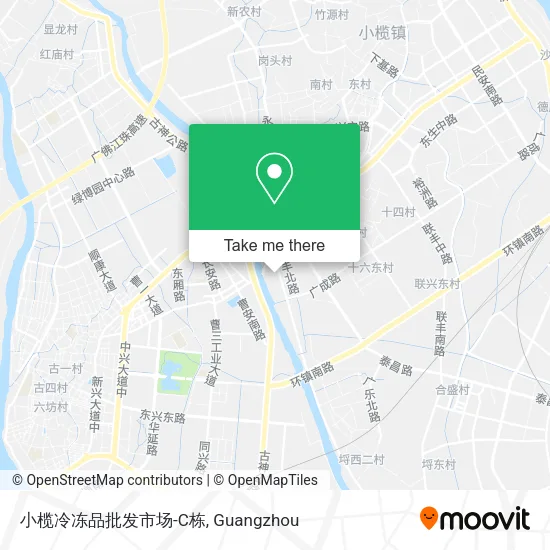 小榄冷冻品批发市场-C栋 map