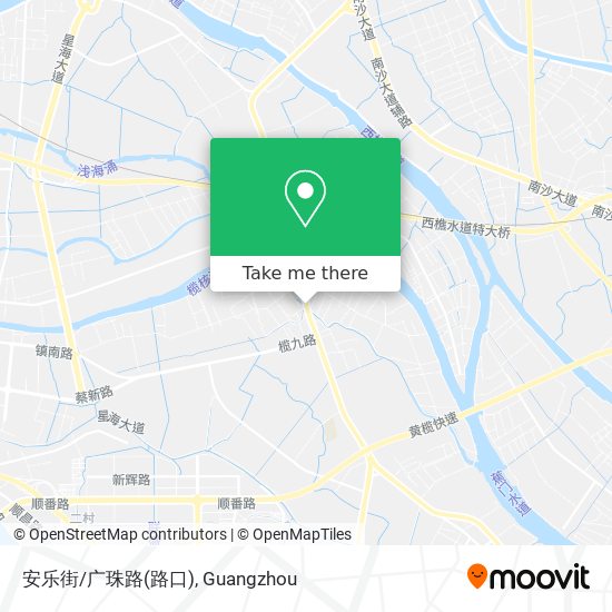 安乐街/广珠路(路口) map