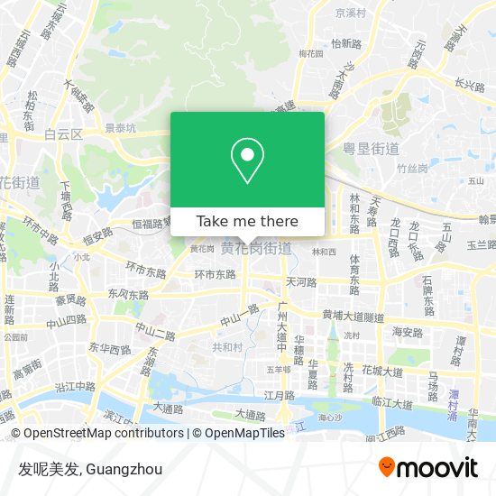 发呢美发 map