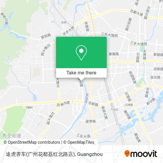 途虎养车(广州花都荔红北路店) map