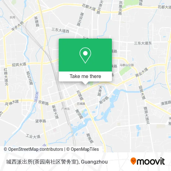 城西派出所(茶园南社区警务室) map