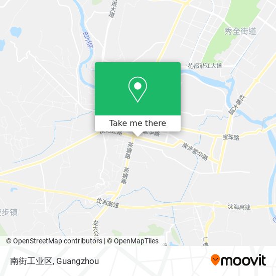 南街工业区 map