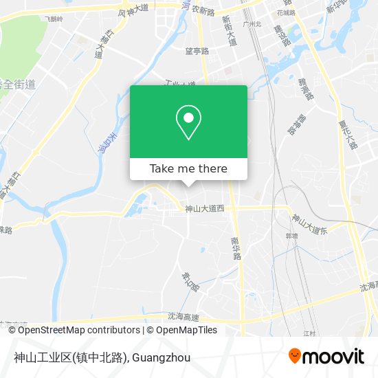 神山工业区(镇中北路) map