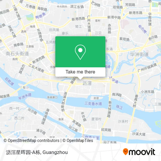 沥滘星晖园-A栋 map