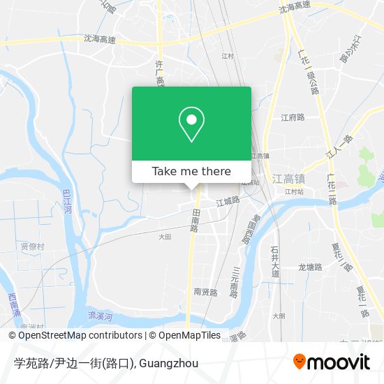 学苑路/尹边一街(路口) map