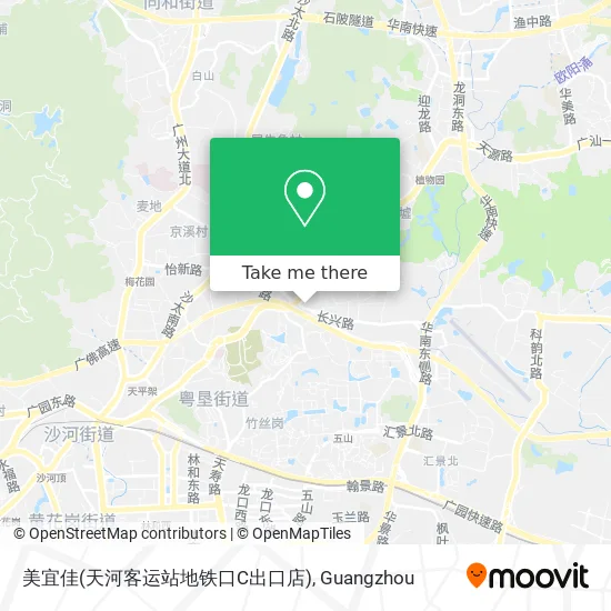 美宜佳(天河客运站地铁口C出口店) map