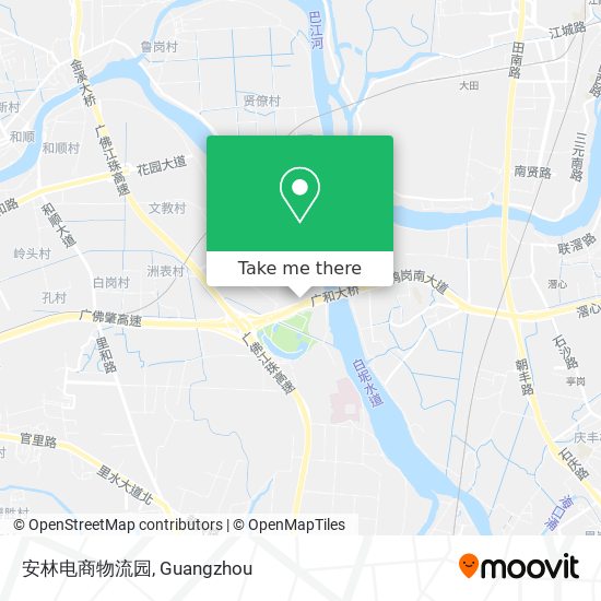 安林电商物流园 map