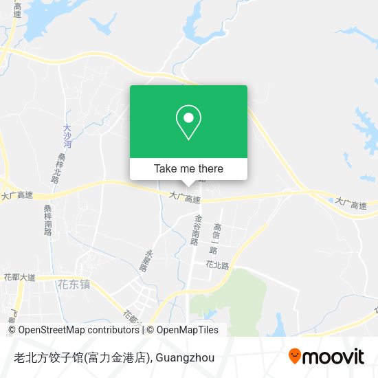 老北方饺子馆(富力金港店) map