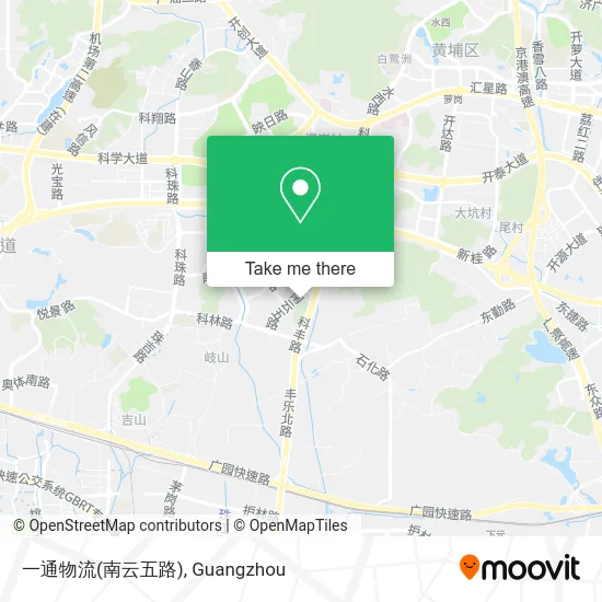 一通物流(南云五路) map