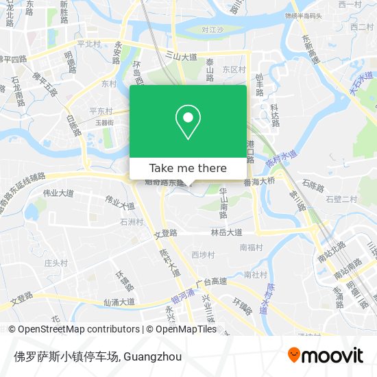佛罗萨斯小镇停车场 map