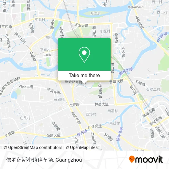 佛罗萨斯小镇停车场 map