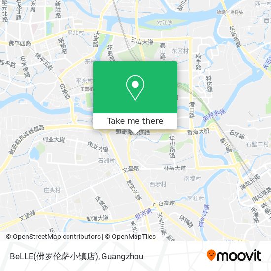 BeLLE(佛罗伦萨小镇店) map