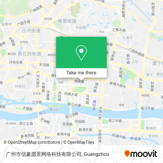 广州市信豪愿景网络科技有限公司 map