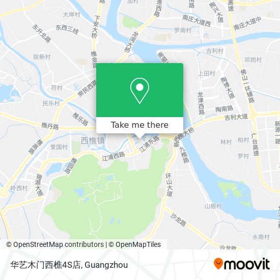 华艺木门西樵4S店 map