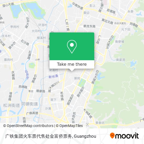 广铁集团火车票代售处金富侨票务 map