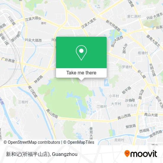 新和记(祈福半山店) map