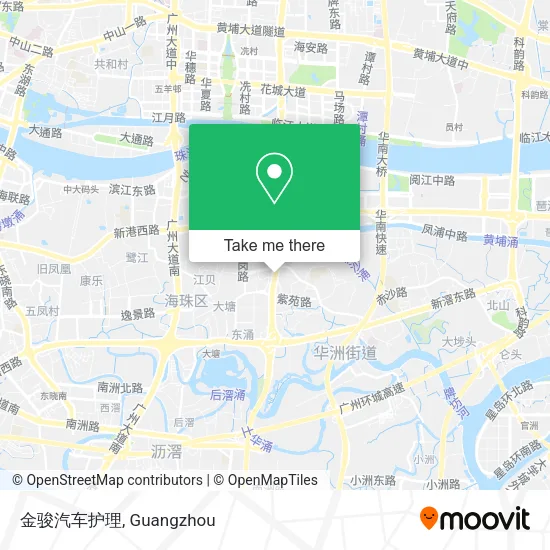 金骏汽车护理 map