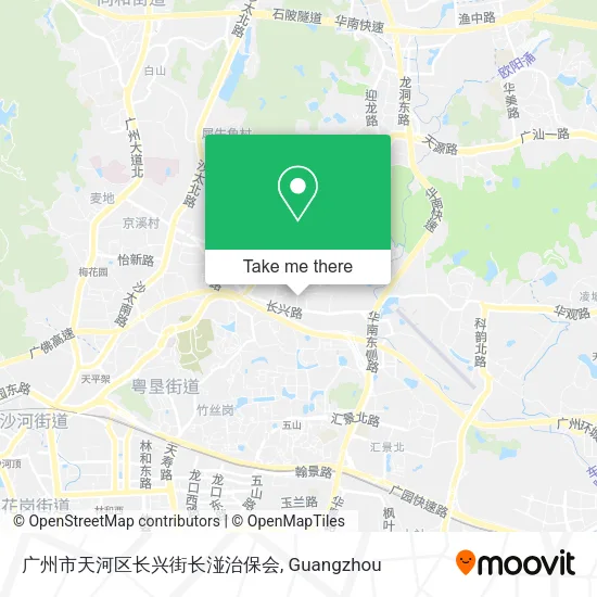 广州市天河区长兴街长湴治保会 map
