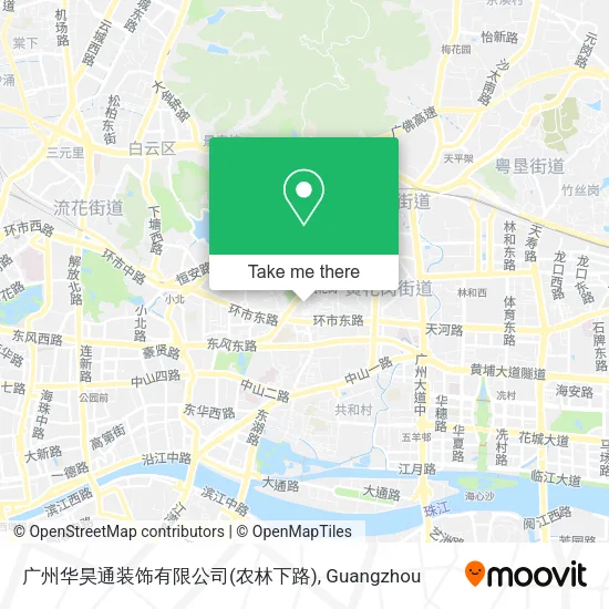 广州华昊通装饰有限公司(农林下路) map