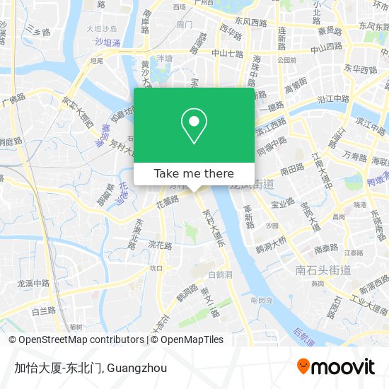 加怡大厦-东北门 map